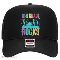School Rocks Back To School Rockin 6th Grade Rocks Hat thumb 0