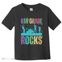 School Rocks Back To School Rockin 6th Grade Rocks Toddler T-Shirt thumb 0