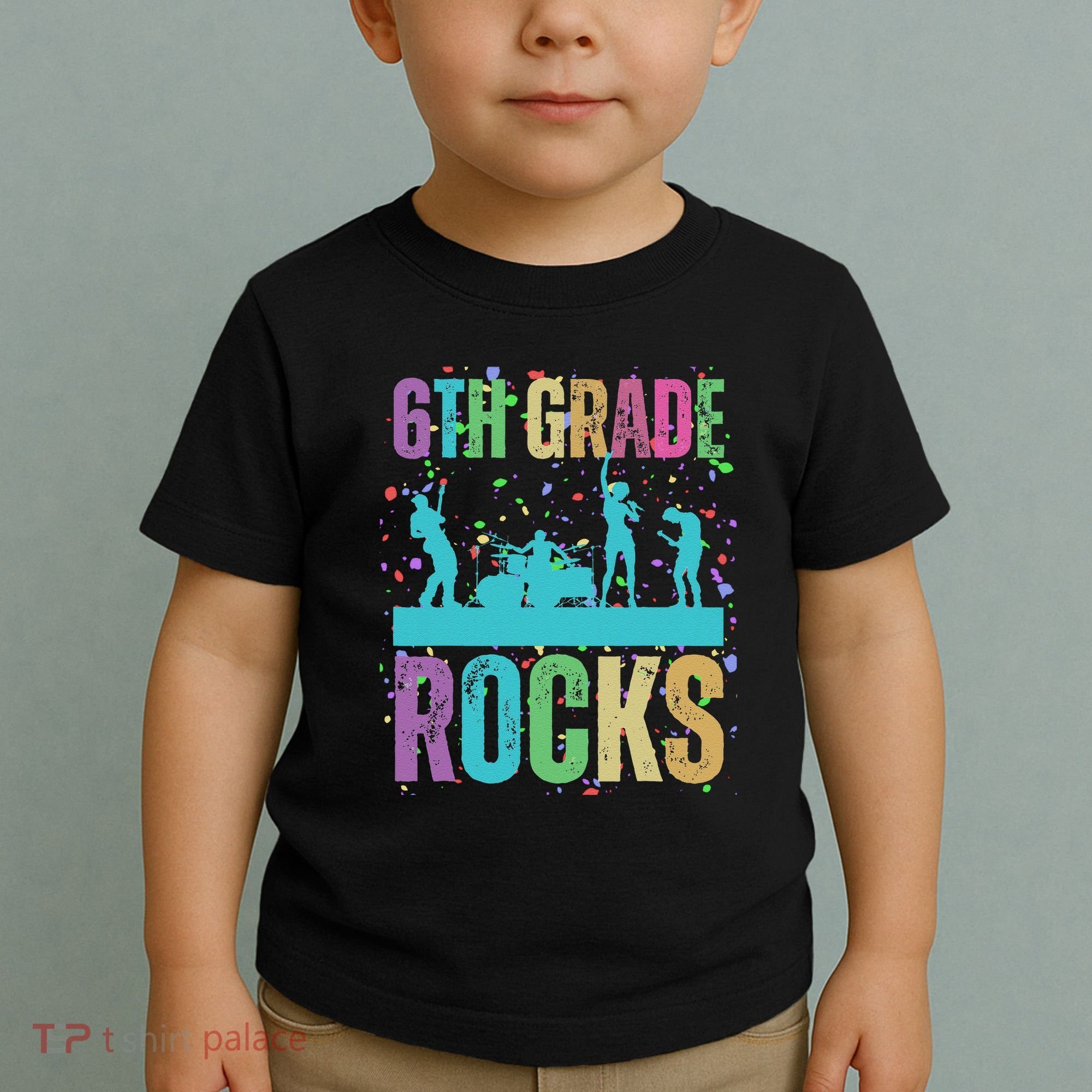 School Rocks Back To School Rockin 6th Grade Rocks Toddler T-Shirt