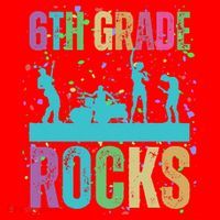 School Rocks Back To School Rockin 6th Grade Rocks Santa Hat thumb 1