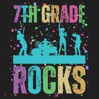 School Rocks Back To School Rockin 7th Grade Rocks Women's Sweatshirt thumb 2