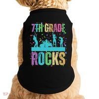 School Rocks Back To School Rockin 7th Grade Rocks Doggie Tank thumb 0