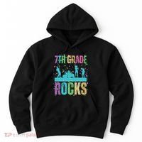 School Rocks Back To School Rockin 7th Grade Rocks Hoodie thumb 0