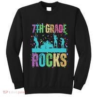 School Rocks Back To School Rockin 7th Grade Rocks Sweatshirt thumb 0