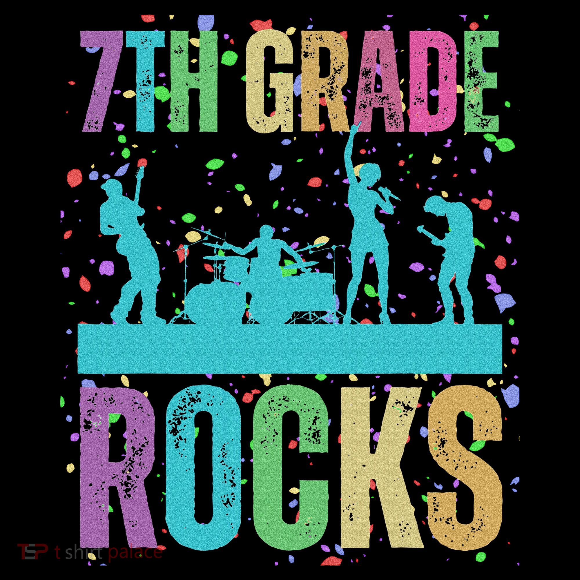 School Rocks Back To School Rockin 7th Grade Rocks Sweatshirt