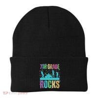School Rocks Back To School Rockin 7th Grade Rocks Beanie thumb 0