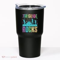 School Rocks Back To School Rockin 7th Grade Rocks Tumbler thumb 0