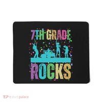 School Rocks Back To School Rockin 7th Grade Rocks Mousepad thumb 0