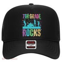 School Rocks Back To School Rockin 7th Grade Rocks Hat thumb 0