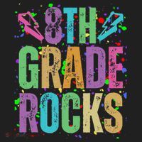 School Rocks Back To School Rockin 8th Grade Rocks Beanie thumb 2