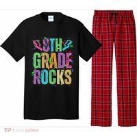 School Rocks Back To School Rockin 8th Grade Rocks Pajama Set thumb 0
