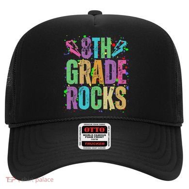 School Rocks Back To School Rockin 8th Grade Rocks Hat
