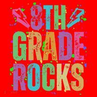 School Rocks Back To School Rockin 8th Grade Rocks Santa Hat thumb 1
