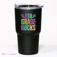 School Rocks Back To School Rockin 9th Grade Rocks Tumbler thumb 0