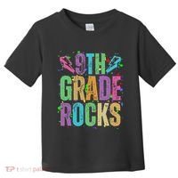 School Rocks Back To School Rockin 9th Grade Rocks Toddler T-Shirt thumb 0