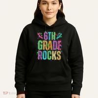 School Rocks Back To School Rockin 6th Grade Rocks Hoodie thumb 5