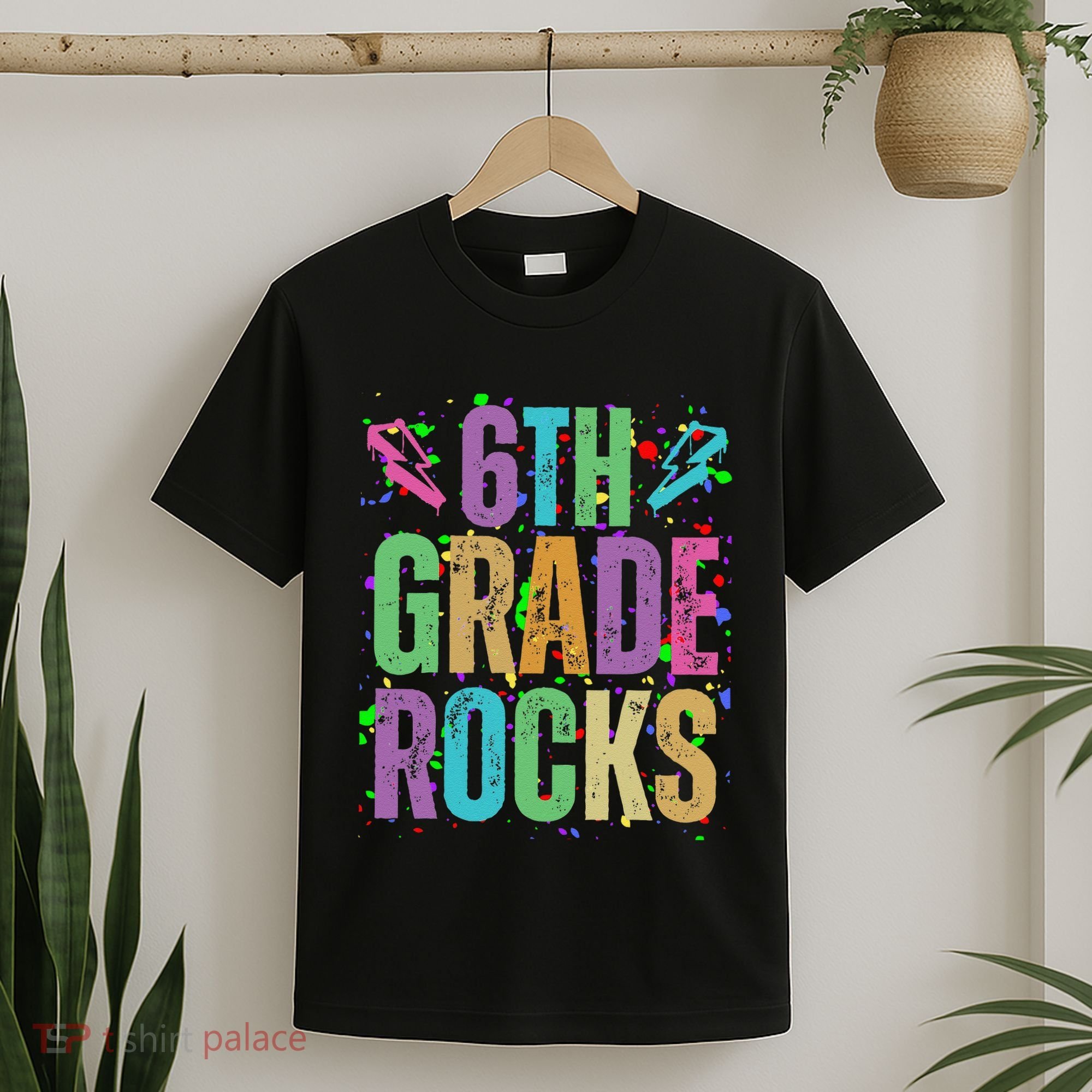 School Rocks Back To School Rockin 6th Grade Rocks T-Shirt