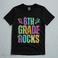 School Rocks Back To School Rockin 6th Grade Rocks T-Shirt thumb 5