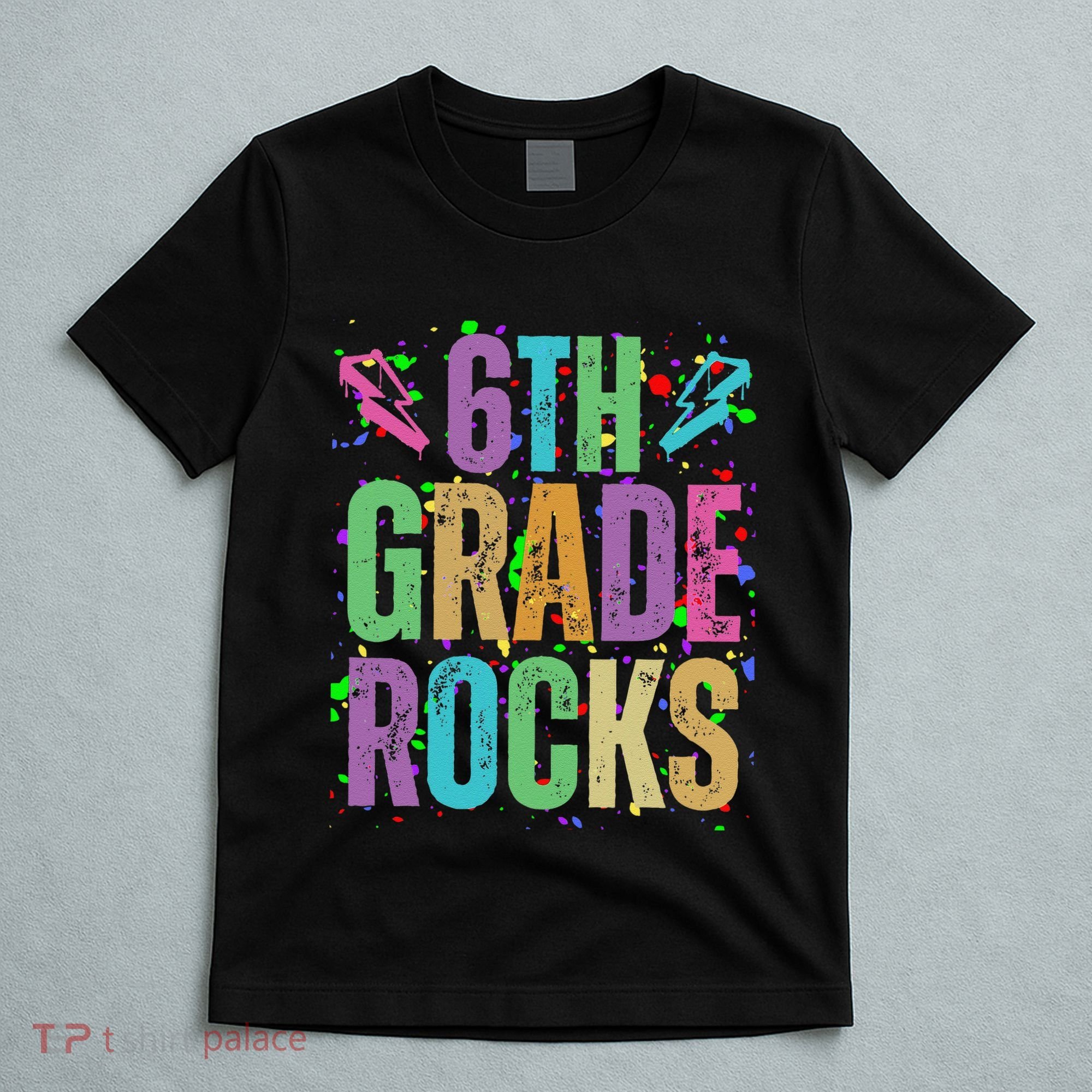 School Rocks Back To School Rockin 6th Grade Rocks T-Shirt