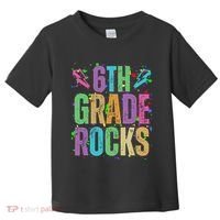 School Rocks Back To School Rockin 6th Grade Rocks Toddler T-Shirt thumb 0