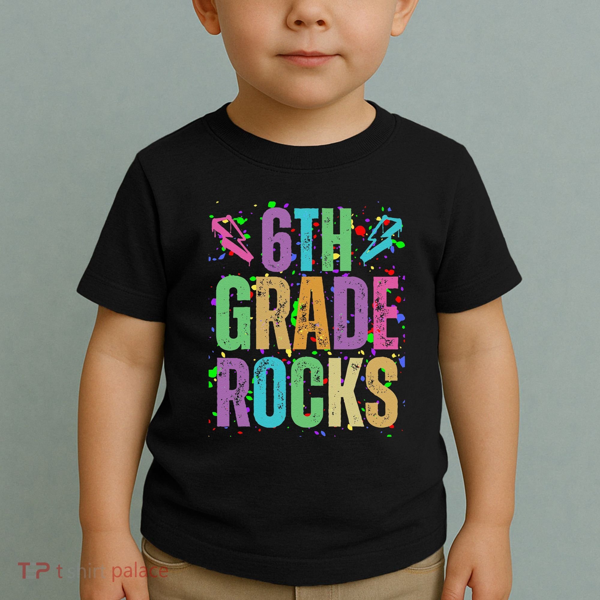 School Rocks Back To School Rockin 6th Grade Rocks Toddler T-Shirt