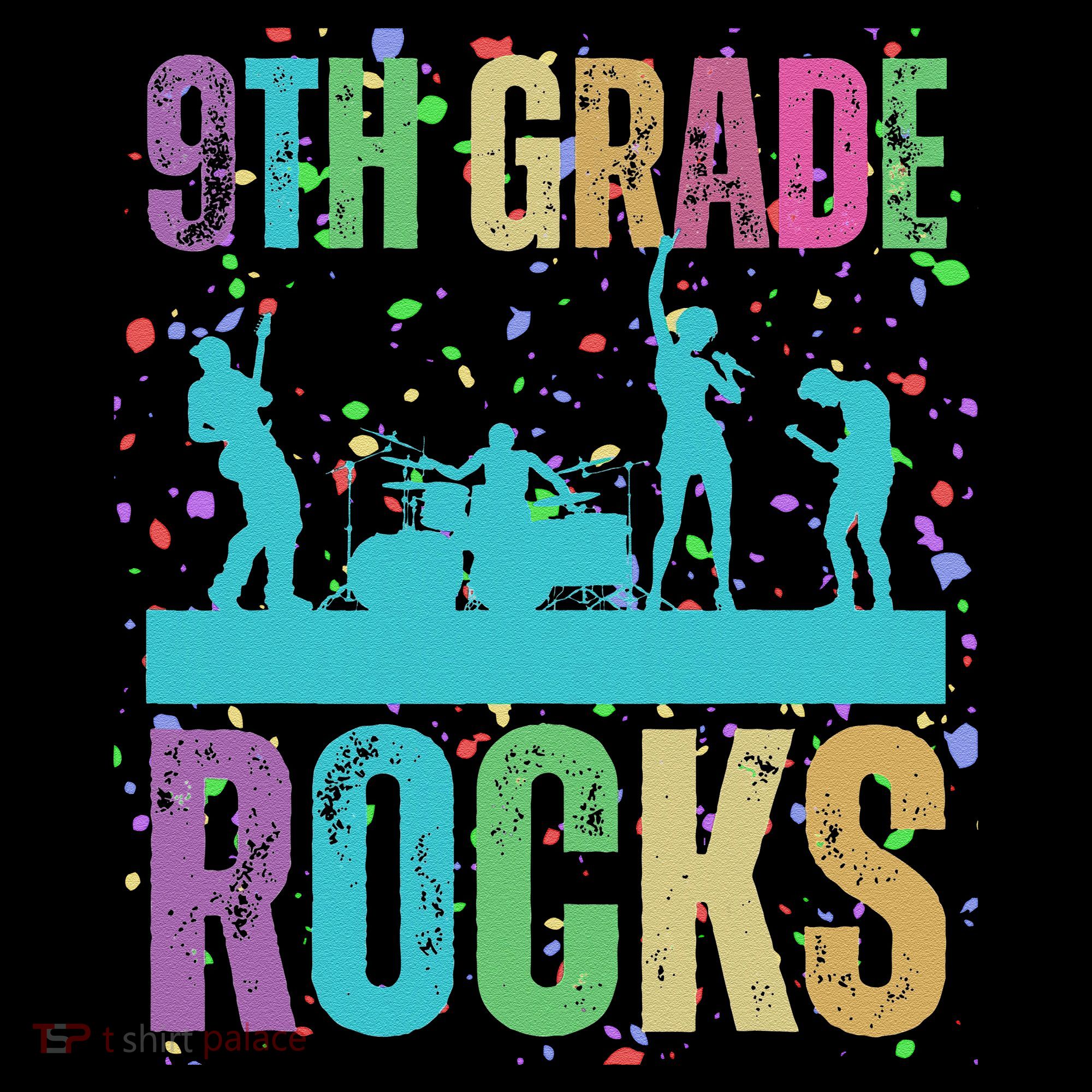 School Rocks Back To School Rockin 9th Grade Rocks Women's Hoodie