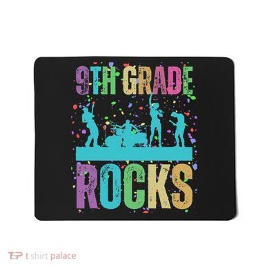 School Rocks Back To School Rockin 9th Grade Rocks Mousepad
