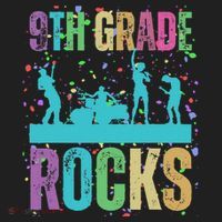 School Rocks Back To School Rockin 9th Grade Rocks Golf Towel thumb 3
