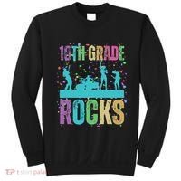 School Rocks Back To School Rockin 10th Grade Rocks Sweatshirt thumb 0