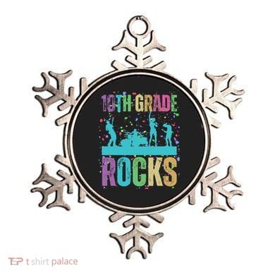 School Rocks Back To School Rockin 10th Grade Rocks Ornament