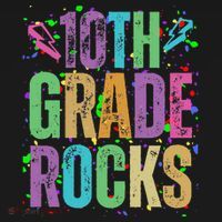 School Rocks Back To School Rockin 10th Grade Rocks Sweatshirt thumb 3
