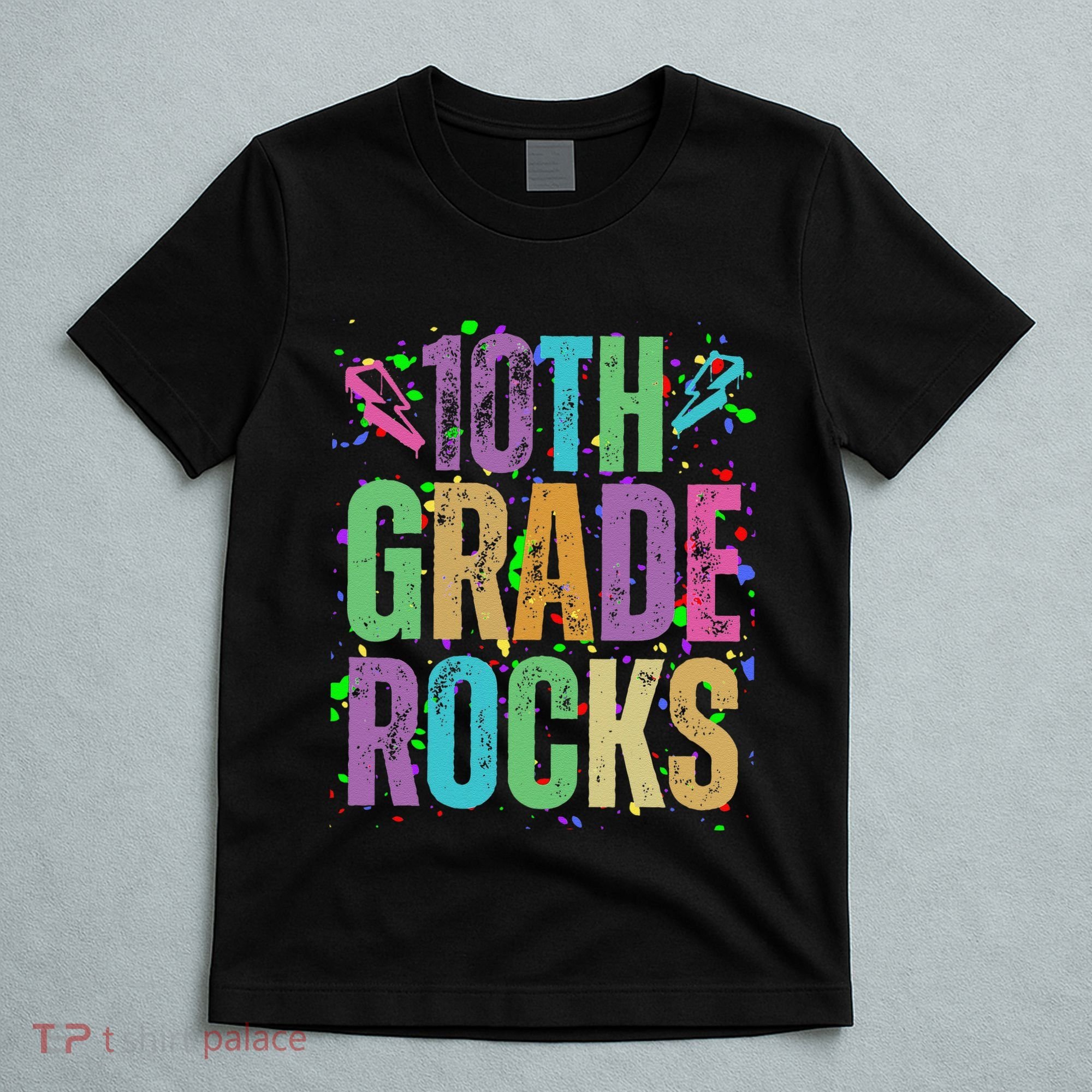 School Rocks Back To School Rockin 10th Grade Rocks T-Shirt