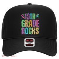 School Rocks Back To School Rockin 10th Grade Rocks Hat thumb 0