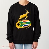 Springbok Rugby Ball & South African Flag Women's Sweatshirt thumb 0