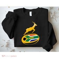 Springbok Rugby Ball & South African Flag Sweatshirt thumb 2