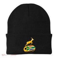 Springbok Rugby Ball & South African Flag Beanie thumb 0