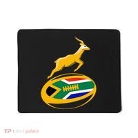 Springbok Rugby Ball & South African Flag Mousepad thumb 0