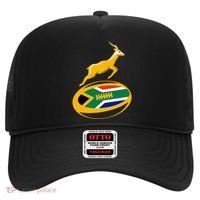 Springbok Rugby Ball & South African Flag Hat thumb 0