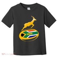 Springbok Rugby Ball & South African Flag Toddler T-Shirt thumb 0