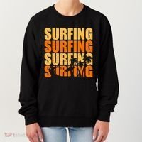 Surfing Retro Beach Women's Sweatshirt thumb 0