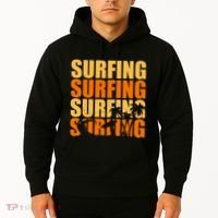 Surfing Retro Beach Hoodie thumb 2