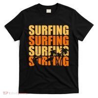 Surfing Retro Beach T-Shirt thumb 0