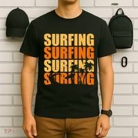 Surfing Retro Beach T-Shirt thumb 6