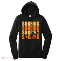 Surfing Retro Beach Women's Hoodie thumb 0
