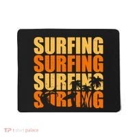 Surfing Retro Beach Mousepad thumb 0