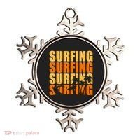 Surfing Retro Beach Ornament thumb 0