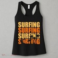 Surfing Retro Beach Women's Tank Top thumb 3