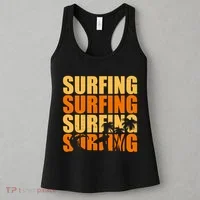 Surfing Retro Beach Women's Tank Top thumb 3