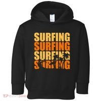 Surfing Retro Beach Toddler Hoodie thumb 0