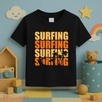 Surfing Retro Beach Toddler T-Shirt thumb 3